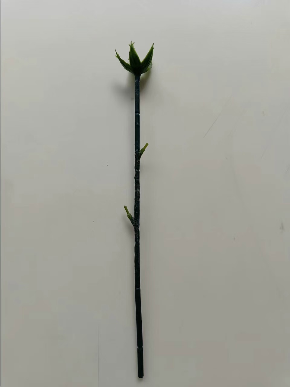 Rose Stem with Base (No Leaves), 26cm