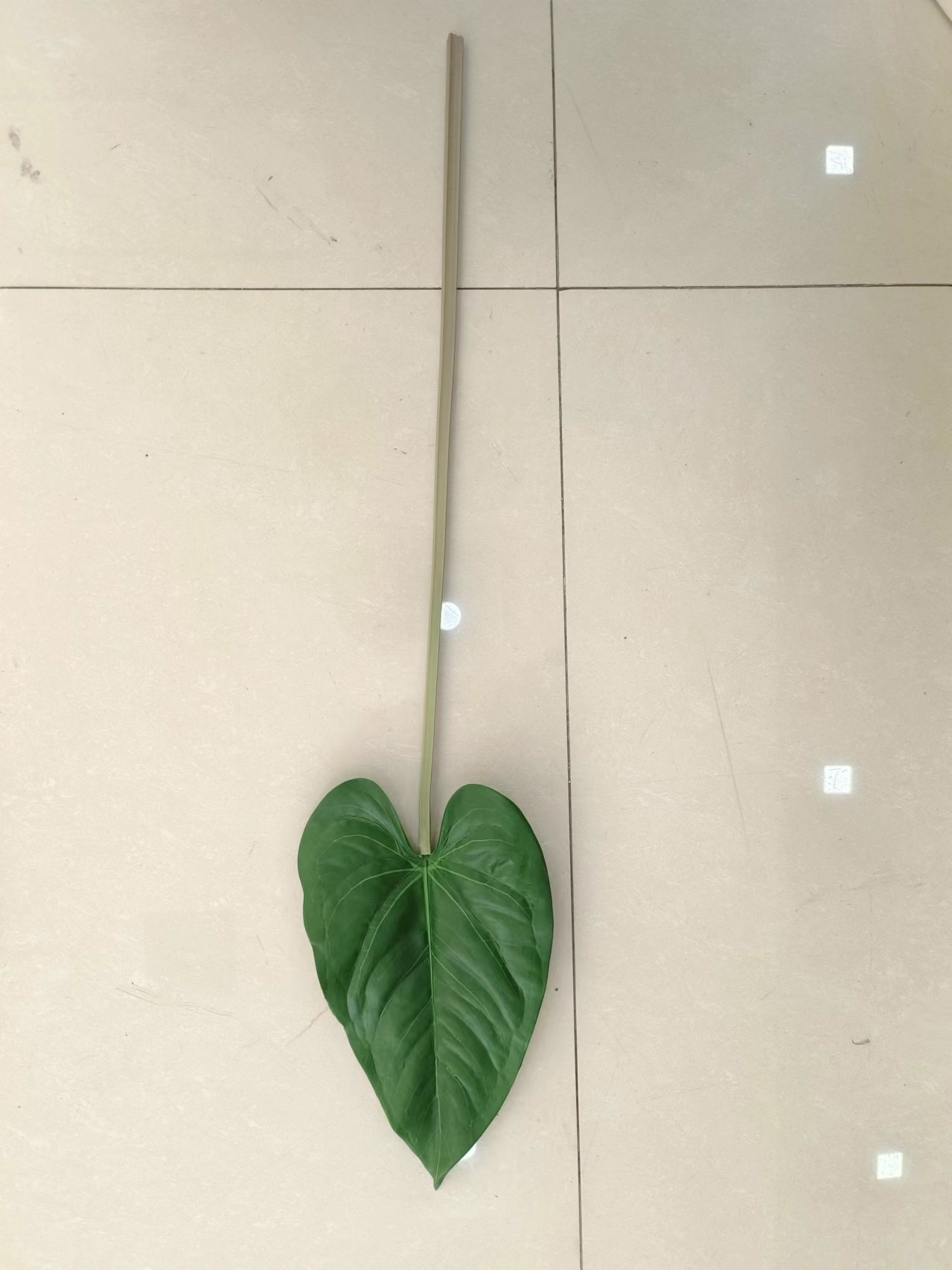 27" Anthurium Leaf Large Spray