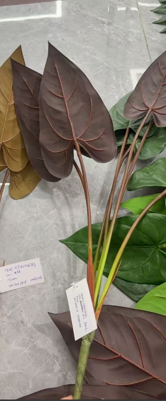Bundel Anthurium Merah Real-Touch 7-Ujung 29