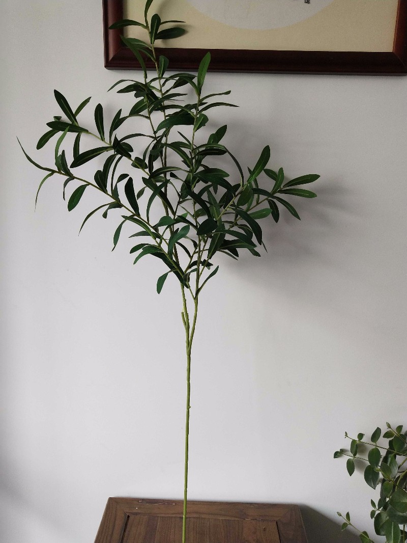 Olive, 38", 10-Fork, Green, No Fruit.